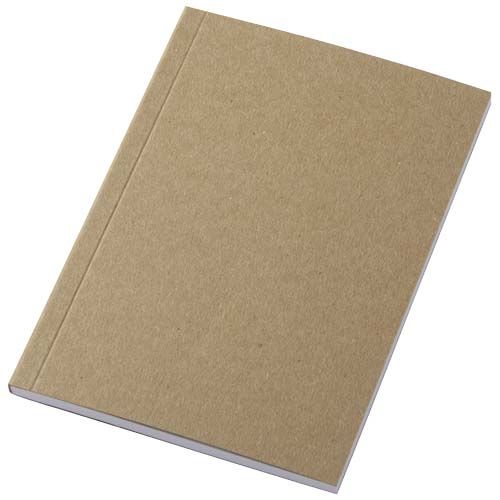 Blocco note formato a6 con copertina morbida in carta kraft riciclata
