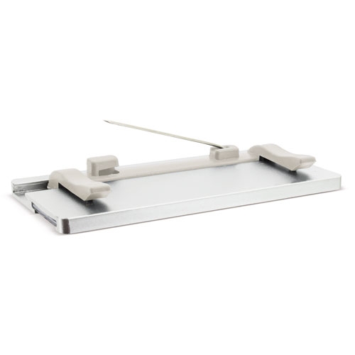 Portabadge con spilla alluminio rodri