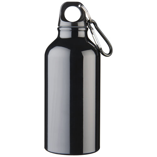 Borraccia sportiva in alluminio con moschettone da 400 ml oregon