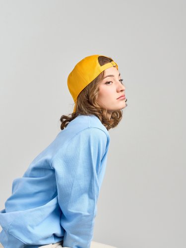 Cappello visiera curva 5 pannelli sostenibile