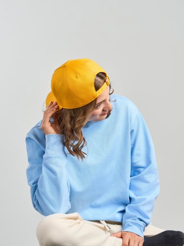 Cappello visiera curva 5 pannelli sostenibile
