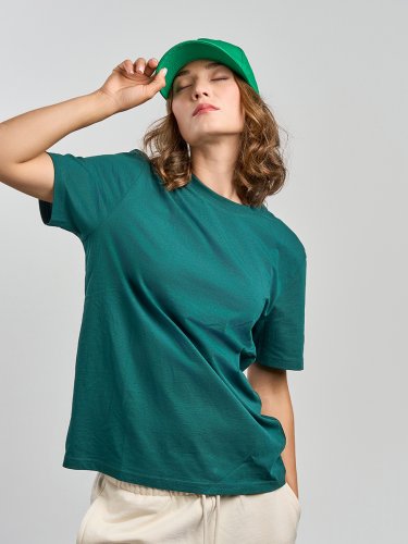 Cappello visiera curva 5 pannelli sostenibile