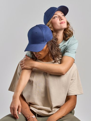 Cappello visiera curva 5 pannelli sostenibile