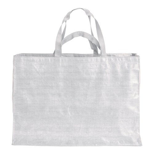Shopper maxi in polipropilene riciclato con manici doppi