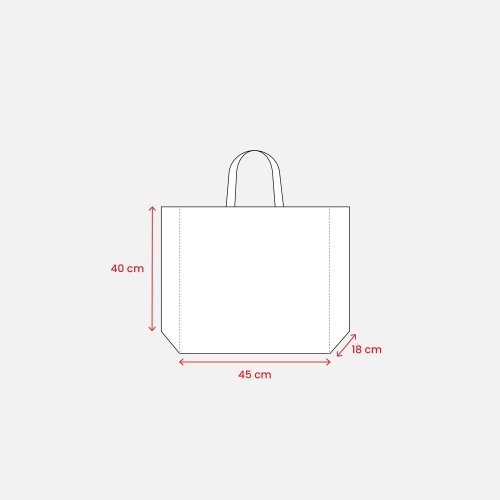 Shopper in PP riciclato laminato