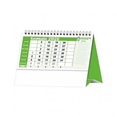 Calendario da tavolonew color desk