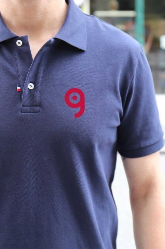 ATF Pierrot Polo Bio Uomo 100% Cotone, Manica Corta