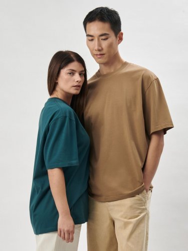 Olio Skate T-shirt oversize organica unisex stile urban