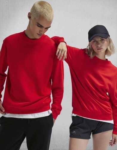 Felpa eco-friendly unisex con cappuccio in cotone