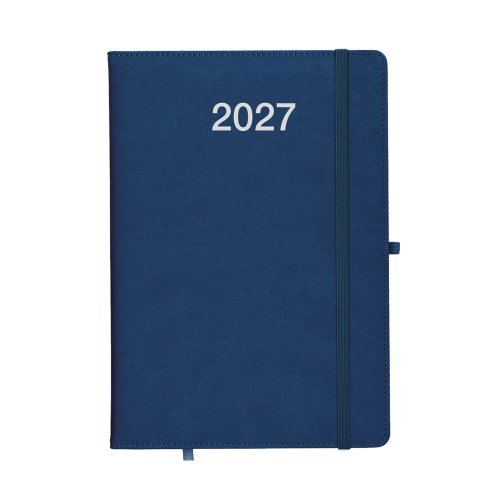 Agenda settimanale 2027 rigida 17x24cm PU con anello penna