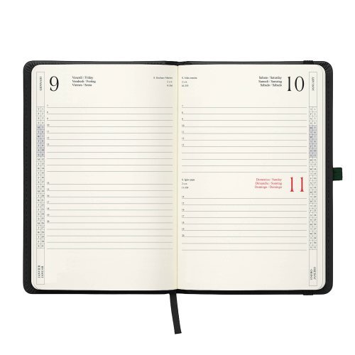 Agenda Giornaliera 2027 Copertina Rigida PU
