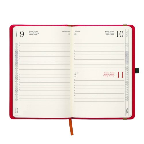 Agenda Giornaliera 2027 Copertina Rigida PU
