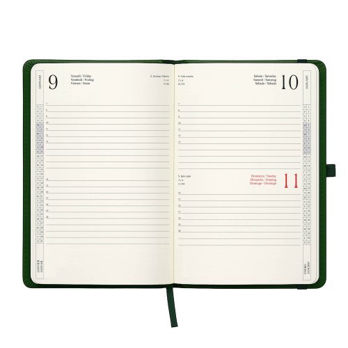 Agenda Giornaliera 2027 Copertina Rigida PU