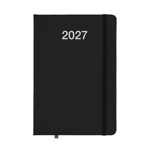 Agenda Giornaliera 2027 in PU rigido 14,5x21cm