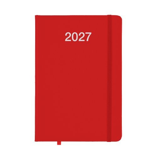 Agenda Giornaliera 2027 in PU rigido 14,5x21cm