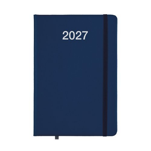 Agenda Giornaliera 2027 in PU rigido 14,5x21cm