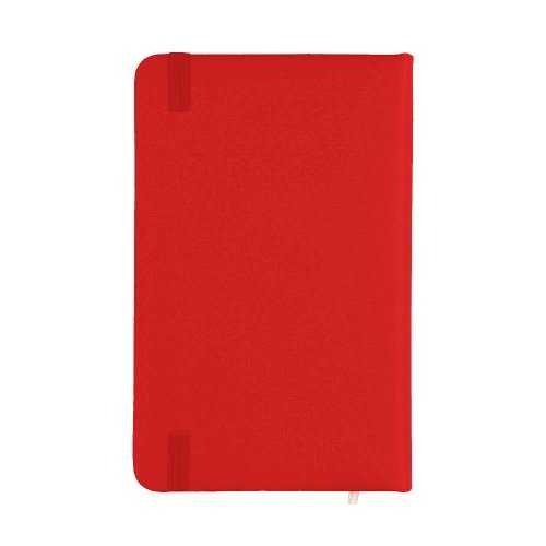 Agenda tascabile 2027 rigida PU elastico bianca 14x9cm