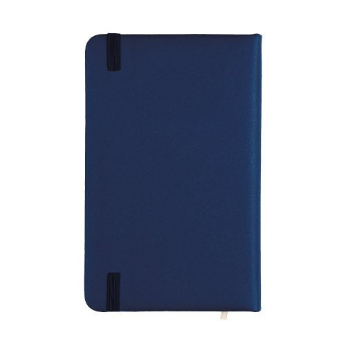 Agenda tascabile 2027 rigida PU elastico bianca 14x9cm