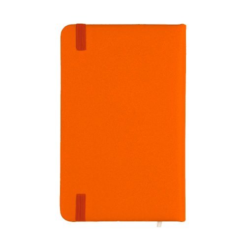 Agenda tascabile 2027 rigida PU elastico bianca 14x9cm