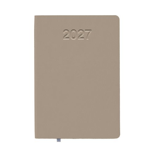Agenda Giornaliera 2027 PU flessibile 14,5x21cm 176 pagine
