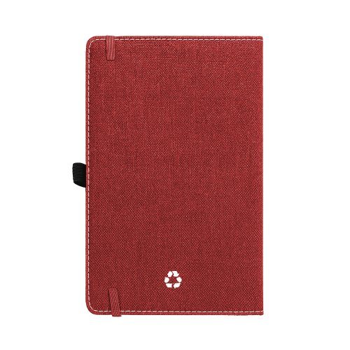Agenda tascabile 2027 R-PET mélange, rigida, 9x14cm con elastico