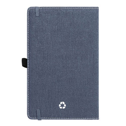 Agenda tascabile 2027 R-PET mélange, rigida, 9x14cm con elastico