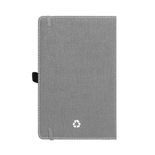 Agenda tascabile 2027 R-PET mélange, rigida, 9x14cm con elastico