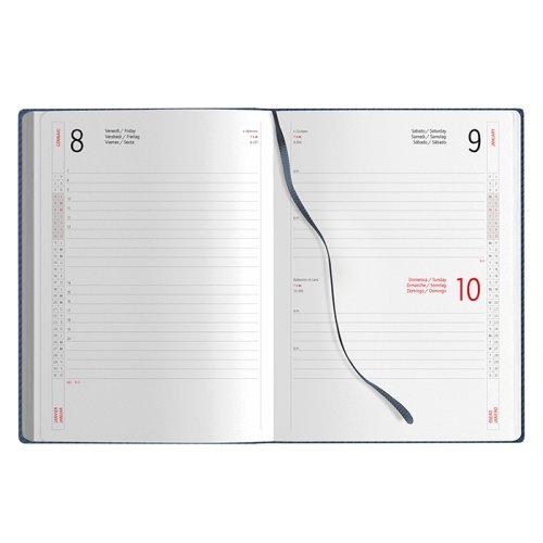 Agenda Giornaliera Termovirante 15x21cm Poliuretano Multilingue