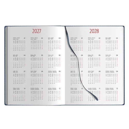Agenda Giornaliera Termovirante 15x21cm Poliuretano Multilingue