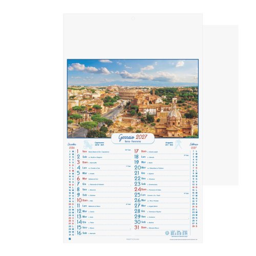Calendario illustrato Roma