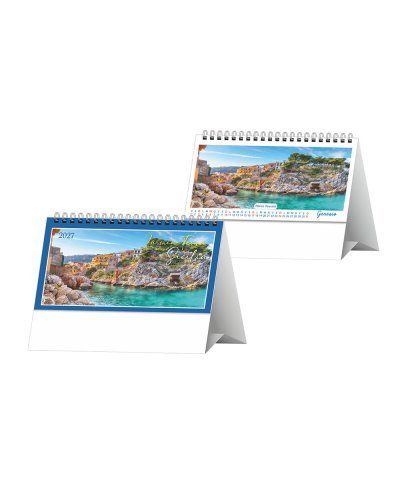 Calendario illustrato da tavolo Sicilia