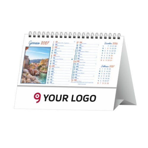 Calendario illustrato da tavolo Sicilia