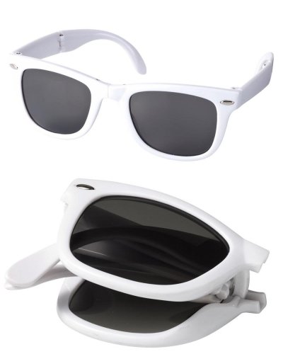 Occhiali da sole pieghevoli Bianco