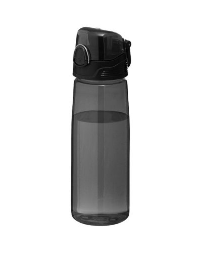 Borraccia sport Capri 700ml Nero Trasparente