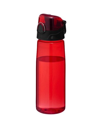 Borraccia sport Capri 700ml Rosso Trasparente