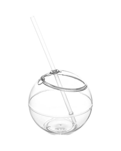 Sfera e cannuccia Fiesta 580 ml Trasparente