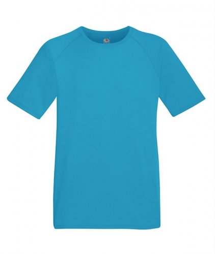 T-shirt Performance Azure blue