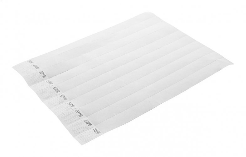 Tyvek-Armbänder (10 Stk.) Handgelenkvek
