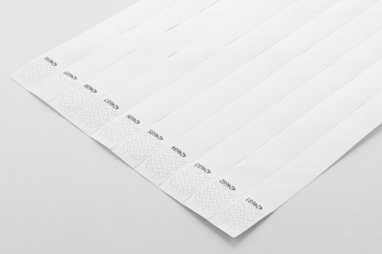 Tyvek-Armbänder (10 Stk.) Handgelenkvek