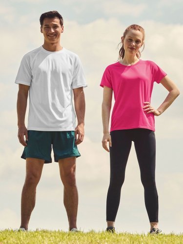 T-shirt  Performance, 100% Poliestere, Traspirante, Uomo