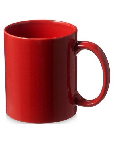 Tazza di ceramica Santos Rosso