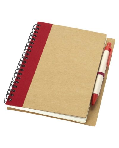 Notebook in carta riciclata con penna Priestly