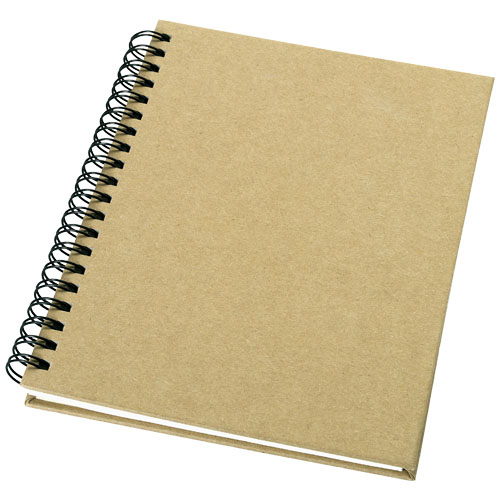 Notebook a spirale in carta riciclata Mendel
