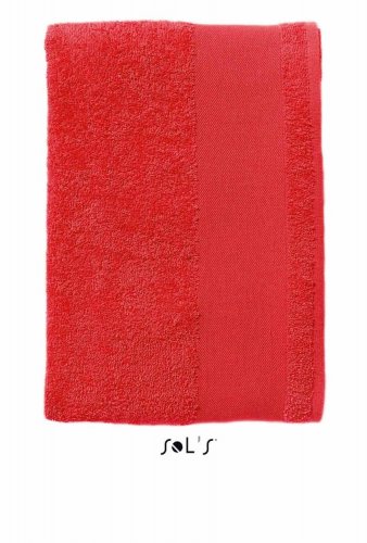 Asciugamano ospiti Island 30 Rosso