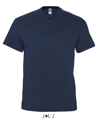 T-shirt uomo scollo a V Victory Blu Navy