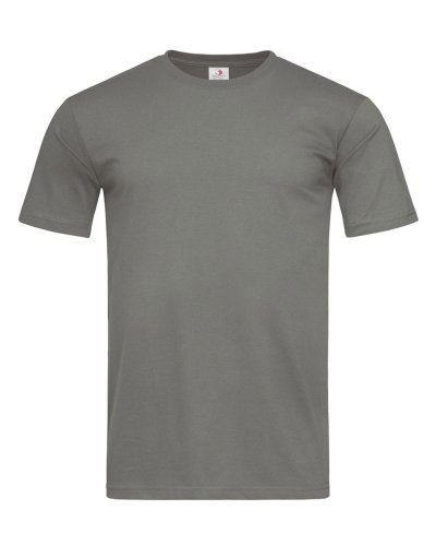 T-shirt morbida classic t fitted taglio stretto Real Grey