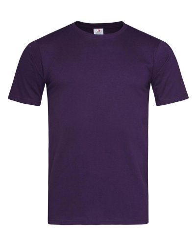 T-shirt morbida classic t fitted taglio stretto Deep Berry