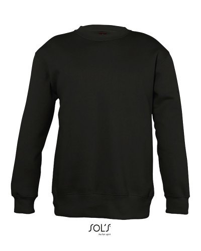 Felpa bambino New Supreme Nero