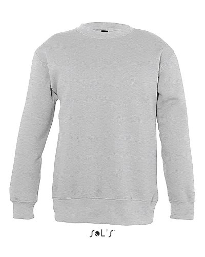 Felpa bambino New Supreme Grigio Medio Melange