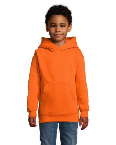 Felpa bambino con cappuccio Slam Kids Arancio
